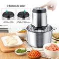 thumbnail image 4 of Aoresac Electric Food processor/Food Chopper/Meat Grinder Electric with 2 Sets, 4 of 6