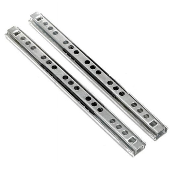 2 Pcs Coulisses de Tiroir de Placard de Cuisine Rail de Guidage de Meubles Pièces à Extension Complète