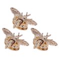 thumbnail image 1 of Serrure à Fermoir, 3 Pièces en Alliage de Forme d'Abeille Serrure à Sac à Main pour Valises, 1 of 8