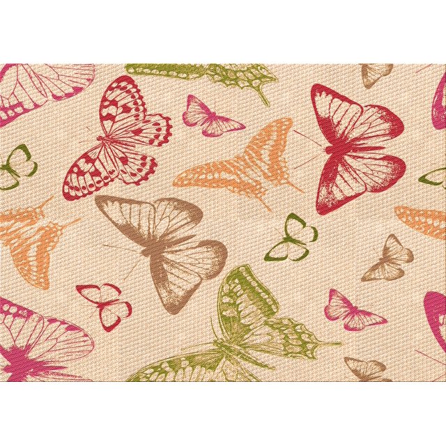 Ahgly Company Machine Washable Indoor Rectangle Transitional Golden Blonde Gold Area Rugs, 2' x 4'