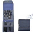 thumbnail image 1 of Yhmxh Tools,Home and Kitchen,Home Essentials 12pcs Stainless Steel Nail Clippers Set With Folding Bag Cutter Kits Scissors Makeup Beauty Tool Nail Trimmer, 1 of 4