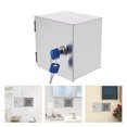 thumbnail image 4 of Heavy-Duty Stainless Steel Anti-Theft Socket Protection Box Lockable Electrical Outlet Cover For Outdoor Use Secure Electrical Outlet Box For Safety, 4 of 8
