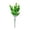 - [Blanc] / Fleurs décoratives, variante sur Ensemble de Plantes Vertes Artificielles - Composition Florale Artificielle, Ornements Décoratifs en Plastique pour la Maison, Rouge, JKODE