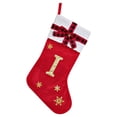 thumbnail image 2 of Tyidzon Knitted Hosiery Wool Hosiery Embroidered Letter Children's Candy Gift Bag Christmas Stocking Gift Bag, 2 of 6