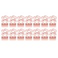 thumbnail image 2 of Office Binder Clips, Strong Clamping Power Plating Process 100pcs Binder Clips Cute  For Office For School Sunflower,Flower, 2 of 8