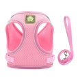 thumbnail image 1 of TopLLC Soft Mesh Step-in Small Dog Leash Set Reflective Puppy Vest, 1 of 2
