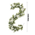 thumbnail image 3 of PUREKKI Outdoor Patio Dining Table Home Decoration Simulation Money Leaf Rattan, 3 of 6