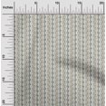thumbnail image 1 of oneOone Silk Tabby Fabric Diamond Geometric Print Fabric By Yard 42 Inch Wide, 1 of 4