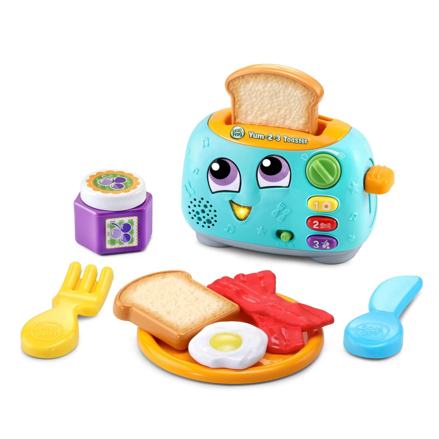 LeapFrog Yum-2-3 Toaster™ - Le jouet d'apprentissage ludique et imaginatif - Version anglaise