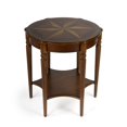 thumbnail image 2 of Butler Specialty Masterpiece  Round Accent Table In Olive Ash Burl, 2 of 6