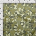 thumbnail image 3 of oneOone Polyester Spandex Olive Green Fabric Abstract Leaf Fabric For Sewing Printed Craft Fabric By The Yard 56 Inch Wide, 3 of 4