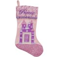 thumbnail image 1 of Northlight Bas de Noël Princess Pailleté Rose et Violet 20 Pouces, 1 of 3