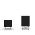 thumbnail image 4 of Manhattan Comfort Commode en Bois Rockefeller et Table de Nuit, Noir, 4 of 10