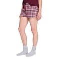 thumbnail image 4 of George Women's Flannel Pajama Short, 4 of 6