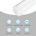 thumbnail image 3 of Unique Bargains Tuyau Acrylique Transparent Rigide Tube Rond 74mm ID 80mm OD 6 Pouces pour Lampes et Lanternes Système de Refroidissement par Eau, 3 of 6