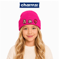 thumbnail image 1 of Kids Winter Beanies with Fun Mix&Match Swap Charms, 1 of 8