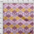 thumbnail image 3 of oneOone Viscose Jersey Purple Fabric Check Sewing Craft Projects Fabric Prints By Yard 60 Inch Wide, 3 of 5