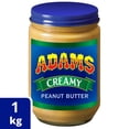 thumbnail image 1 of Adams 100% Natural Creamy Peanut Butter 1kg, 1 of 4
