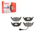 thumbnail image 1 of SIM Front Semi-Metallic Disc Brake Pads SIM-768A for Car Volkswagen Jetta Golf Beetle City, 1 of 8