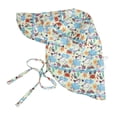 thumbnail image 2 of Kids Quick Dry Breathable Sun Hat Child Sun-proof Adjustable Beach Swim Cap, 2 of 4