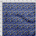 thumbnail image 4 of oneOone Viscose Chiffon Medium Blue Fabric Geometric Sewing Craft Projects Fabric Prints By Yard 42 Inch Wide, 4 of 4