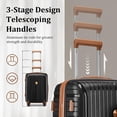 thumbnail image 4 of Joyway Ensemble de Bagages 11 Pcs : Valise Rigide Légère avec Serrure TSA et Roulettes Multidirectionnelles, 4 of 7