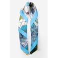 thumbnail image 2 of Bimba Womens Rectangular Printed Cotton Voile Scarf Neck Head Wrap-40 x 80 Inches, 2 of 7