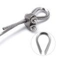thumbnail image 4 of MIANGASTORE 20pcs Stainless Wire Rope Thimbles Rigging Sturdy Wire Fixing Rope Thimbles, 4 of 8