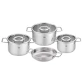 thumbnail image 1 of Fissler Pure Collection Stainless Steel Cookware Set, 7-piece, 1 of 1