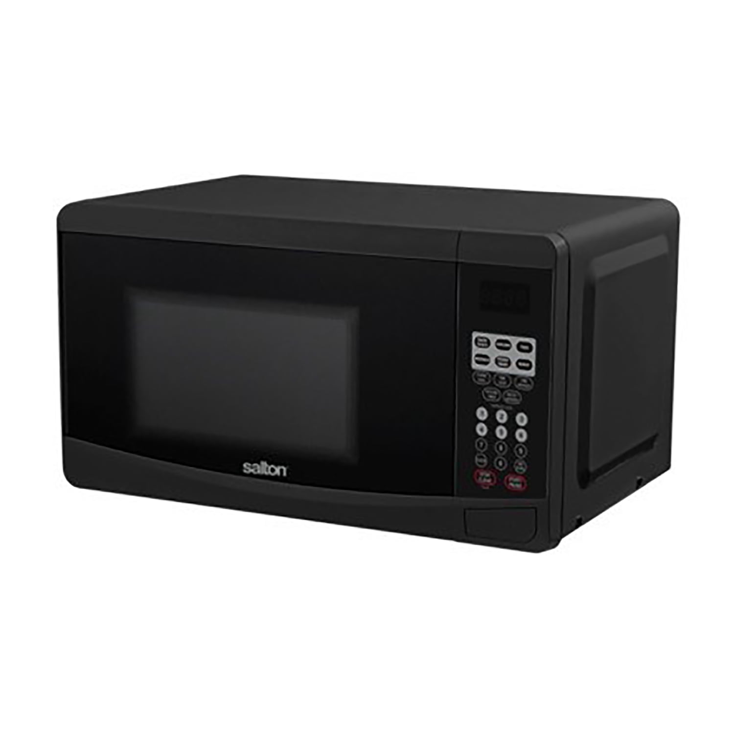 Salton - Microwave Oven, 0.7 Cubic Feet Capacity, 10 Power Levels, 700 Watts, Black