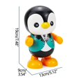 thumbnail image 3 of Big Save,HWRETIE Electric Rocking Little Penguin Doll,Colorful Lighting Music Cute Dancing Children's Toy Children, 3 of 9