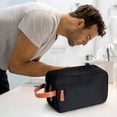 thumbnail image 3 of Vaidha Large Capacity Wash Bag Portable Storage Bag Foldable Hanging Men'S Travel Handbag, 3 of 5