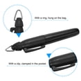 thumbnail image 5 of Unique Bargains Mini Permanent Markers Dry Erase Pen with Keychain Clip, Black Ink  4 Pack, 5 of 5
