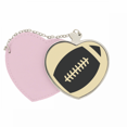 thumbnail image 1 of Football Sport Motif Géométrique Simple Miroir Sac de Voyage Maquillage Cœur Rose, 1 of 4