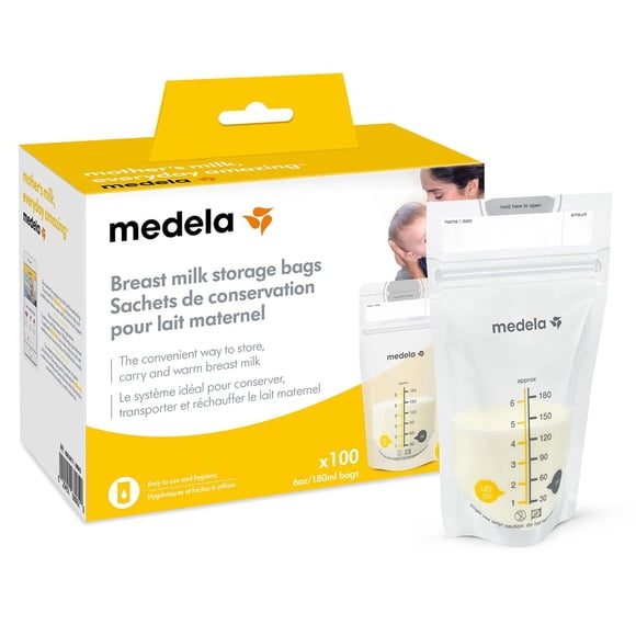 Sacs de conservation pour lait maternel 100