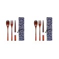 thumbnail image 3 of Maytalsory Set School Student Chopstick Fork Spoon Flatware with Storage Bag Type 1 2Set, 3 of 6