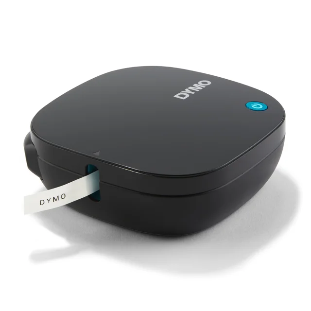 DYMO LetraTag 200B Bluetooth Label Maker, Compact Label Printer, Connects Through Bluetooth Wireless Technology to iOS and Android, Includes 1 White Paper Label Tape