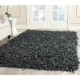thumbnail image 3 of Safavieh Leather Shag Grey Shag Rug - 6' x 9', 3 of 3
