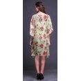thumbnail image 4 of Bimba Caftan Court Aquarelle Robe Midi Plage Maillot de Bain par-Dessus WomensKaftan-S-L, 4 of 5