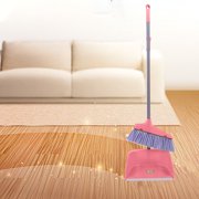 TopLLC Household Sweeping Plastic Stainless Steel Garbage Shovel Soft Dustpan Set cleaning broom