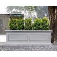 thumbnail image 3 of Veradek Brixton Window Box 36" Planter Gray Grey, 3 of 7