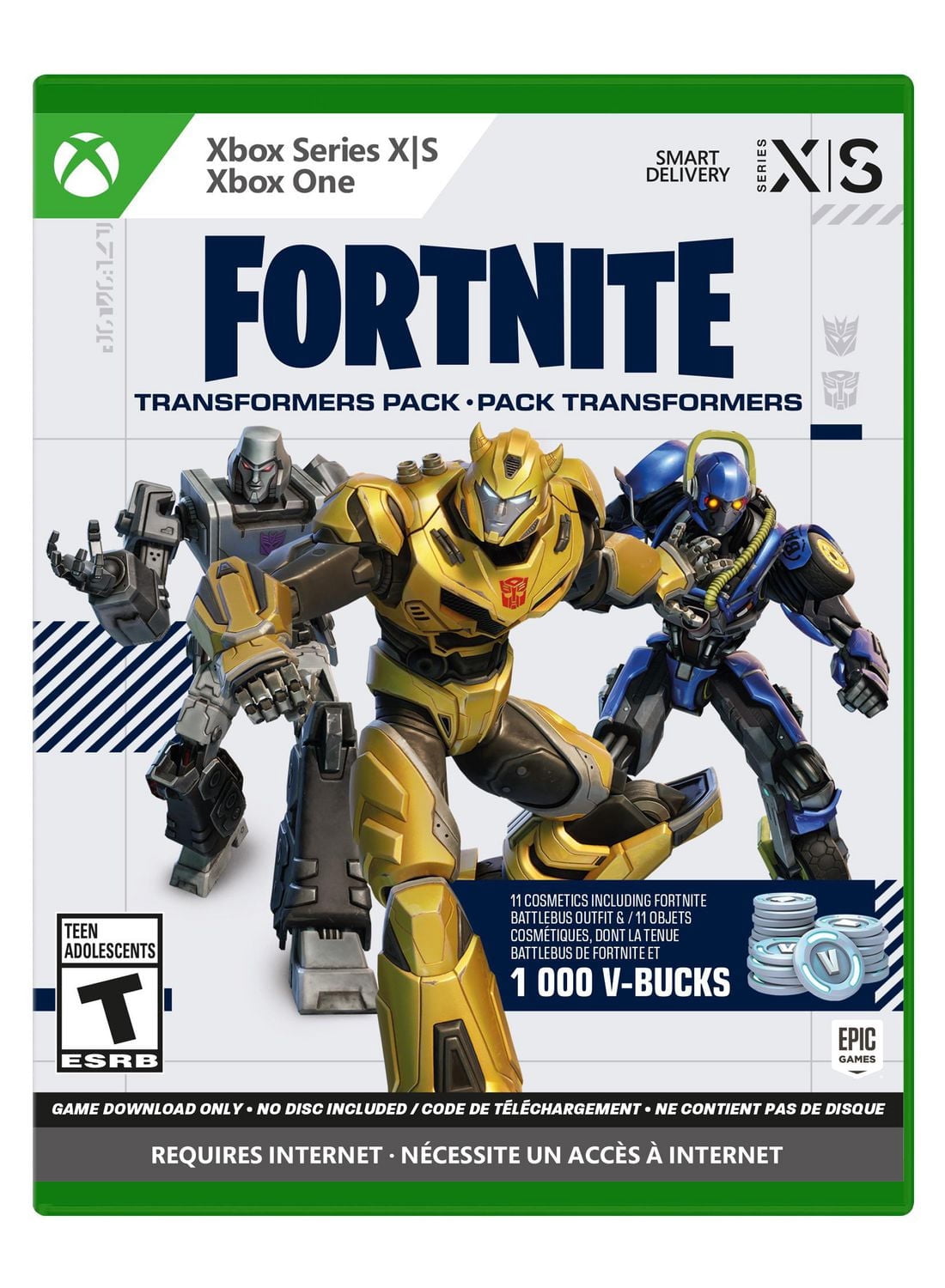 Fortnite - Transformers Pack Code in Box (Xbox)
