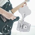 thumbnail image 4 of Electric Bass,1pc Silver Steel Vintage Electric Bass Accessories Tuning Tool Power Packed Performance, 4 of 8