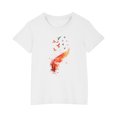 thumbnail image 1 of RXIRUCGD 2025 Vêtements d'Été pour Enfants T-shirt Imprimé Mode Mignon Col Rond Manches Courtes, 1 of 5