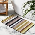 thumbnail image 2 of Experience Elegance with our Luxury Bathroom Rugs Bath Mat - Non-Slip, Soft Fluffy 20x32in Microfiber Shower Rug, Quick Dry, Machine Washable, 2 of 5