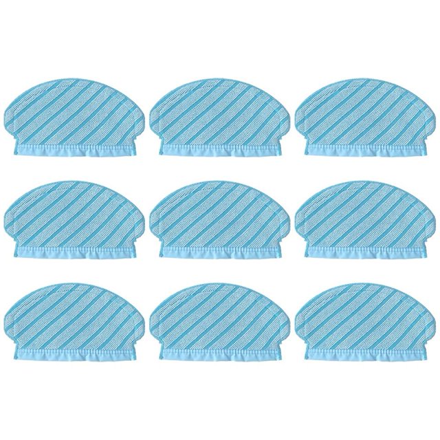 9pcs Mop Cloth For Ecovacs Deebot Ozmo 920 950 Series Vacuum Cleaner