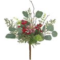 thumbnail image 1 of Artificial Leaf Pick Realistic Fake Greenery Stem Faux Leaf Branch for Christmas, 1 of 6