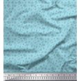 thumbnail image 1 of Soimoi Velvet Fabric Cactus,Alarm Clock & Flamingo Shirting Print Fabric by Yard 58 Inch Wide, 1 of 3