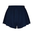 thumbnail image 4 of Timegard Shorts for Women Elastic Waisted Ruched Comfy Solid Color Shorts Summer Casual Loose Shorts, 4 of 6