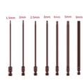 thumbnail image 2 of Embouts de Tournevis Magnétiques à Tête Hexagonale en Acier Allié 150Mm H1.5-H6 Outils Tournevis 5, 2 of 6